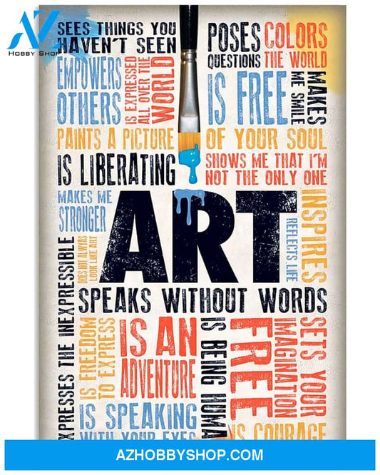 Art Definition Painter Poster Wall Decor