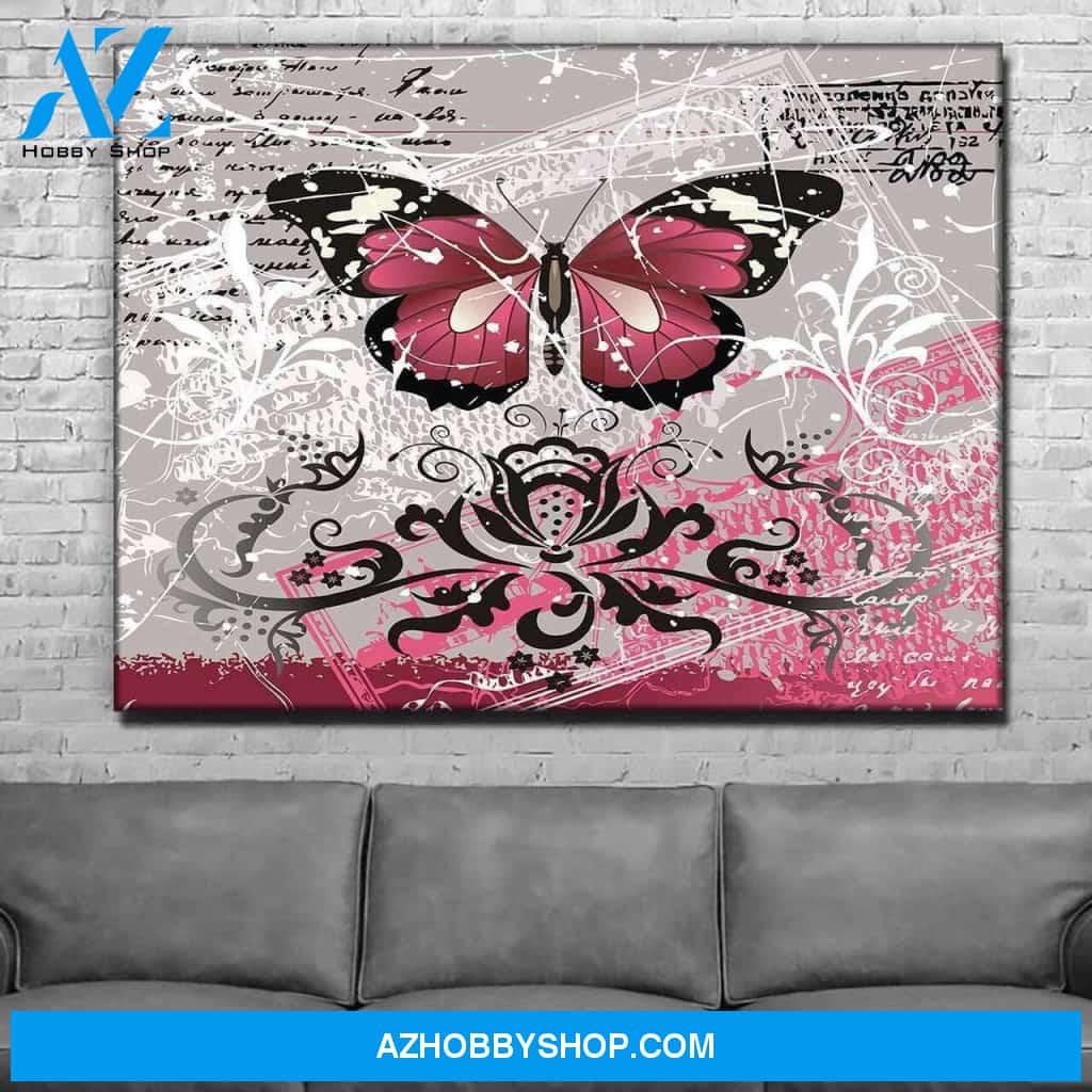 Artistic Butterfly Full Hd Personalized Customized Canvas Art Wall Art Wall Decor