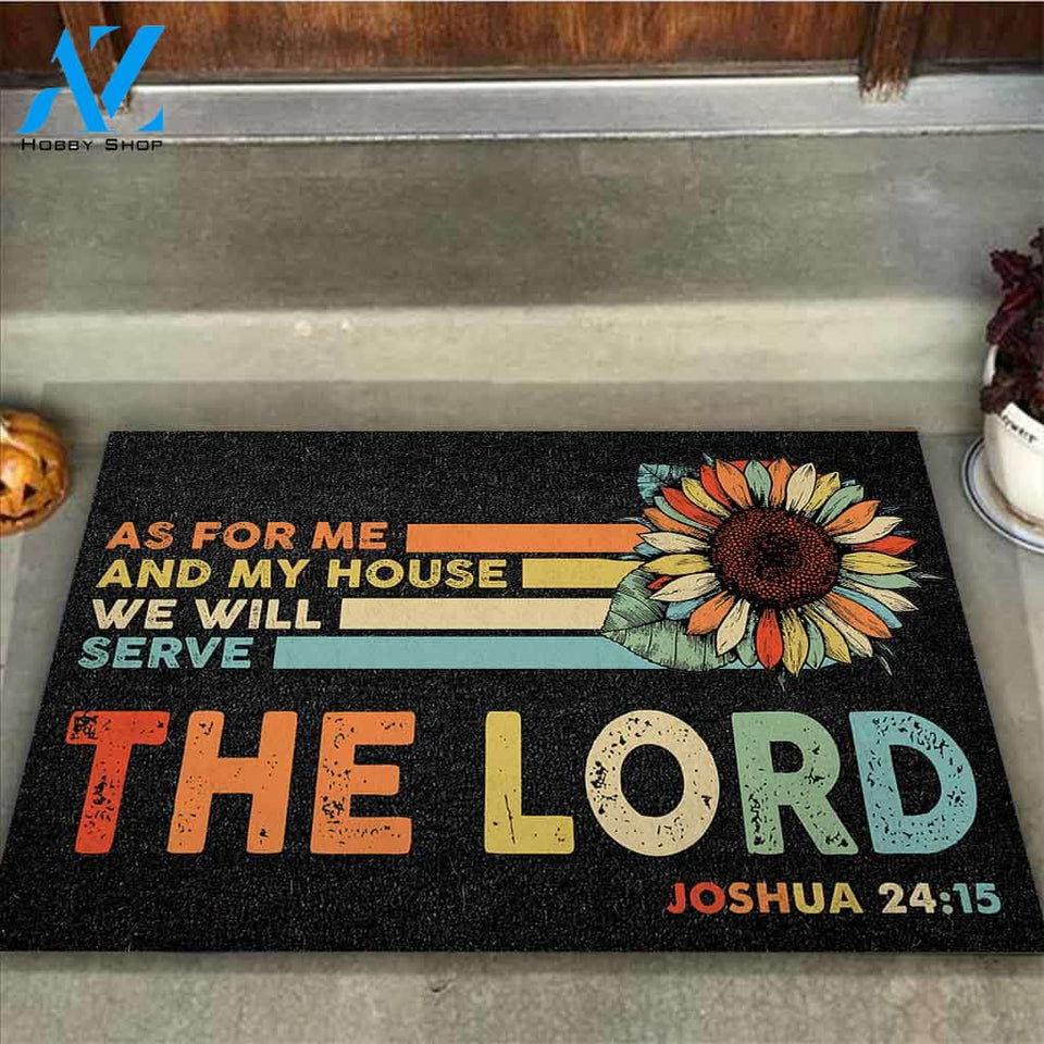 As For Me And My House - God Doormat