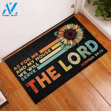 As For Me And My House - God Doormat