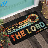 As For Me And My House - God Doormat