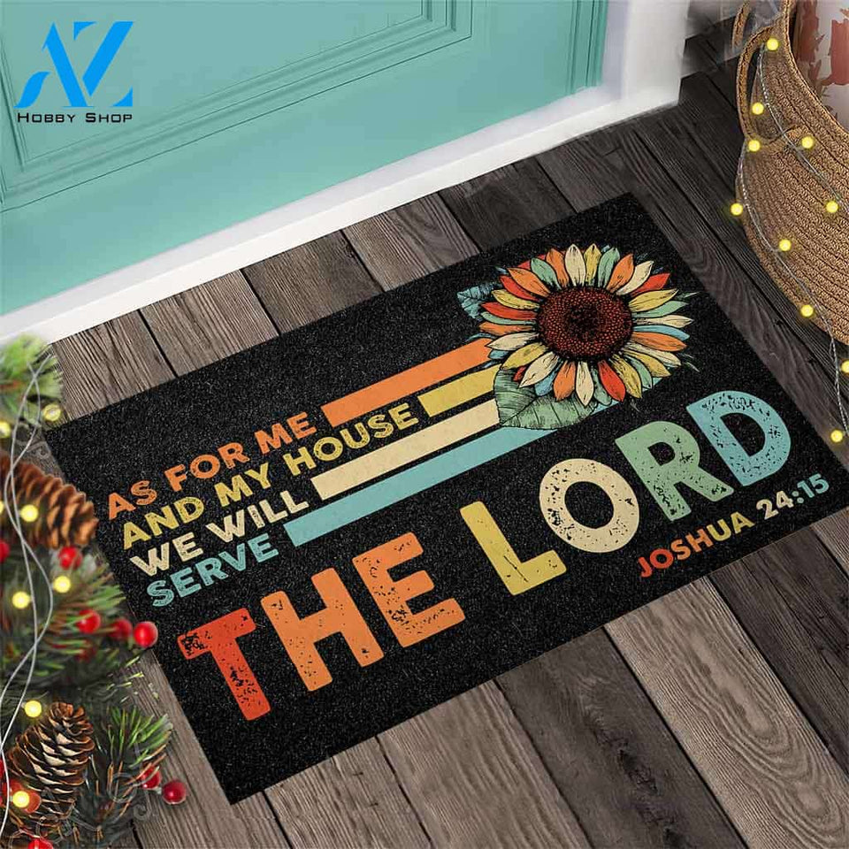 As For Me And My House - God Doormat