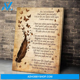 Zalooo As I Sit In Heaven 2 Butterfly Wall Art Canvas