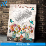 Zalooo As I Sit In Heaven Butterfly V4 Wall Art Canvas