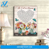 Zalooo As I Sit In Heaven Butterfly V4 Wall Art Canvas