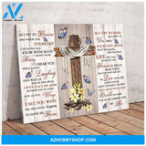 As I Sit In Heaven Butterfly Wall Art Canvas, Wall Decor Visual Art