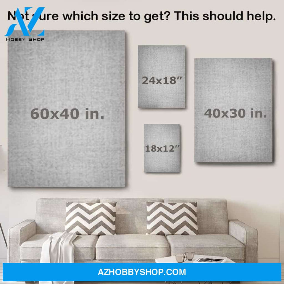 As I Sit In Heaven Farm Background, Personalized Photo Memorial Canvas, Canvas Wall Art Gift For Family Gift for Remembrance