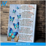 Zalooo As I Sit In Heaven V3 Butterfly Wall Art Canvas