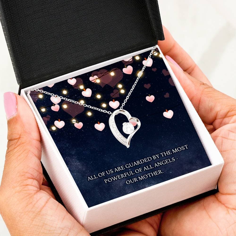 Guarded by our Mother Forever Love Necklace