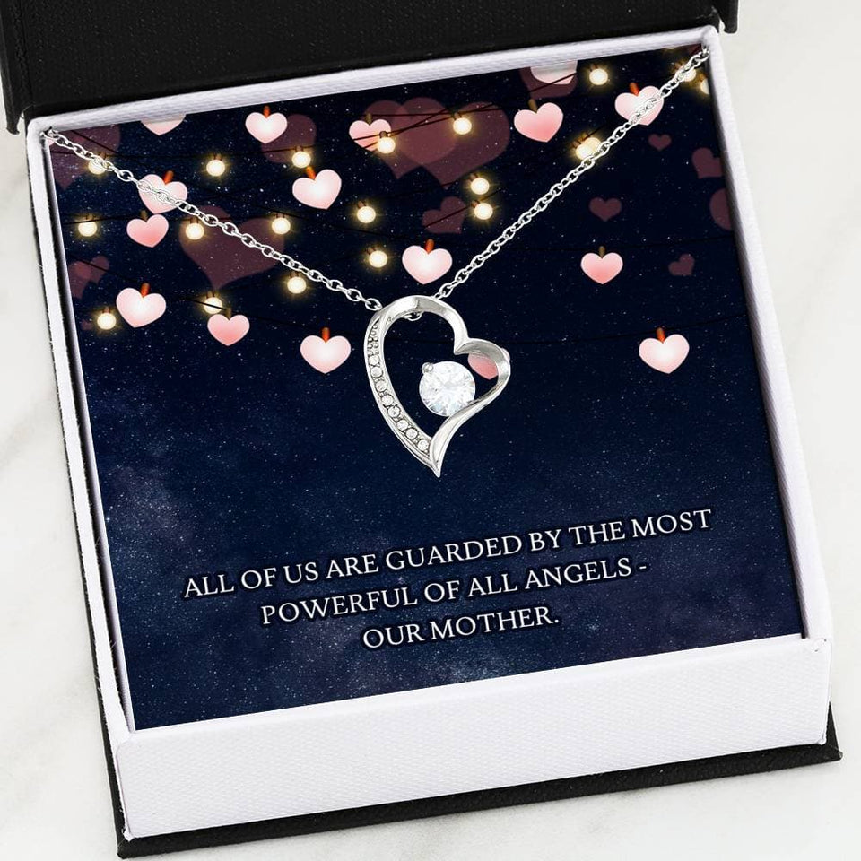Guarded by our Mother Forever Love Necklace