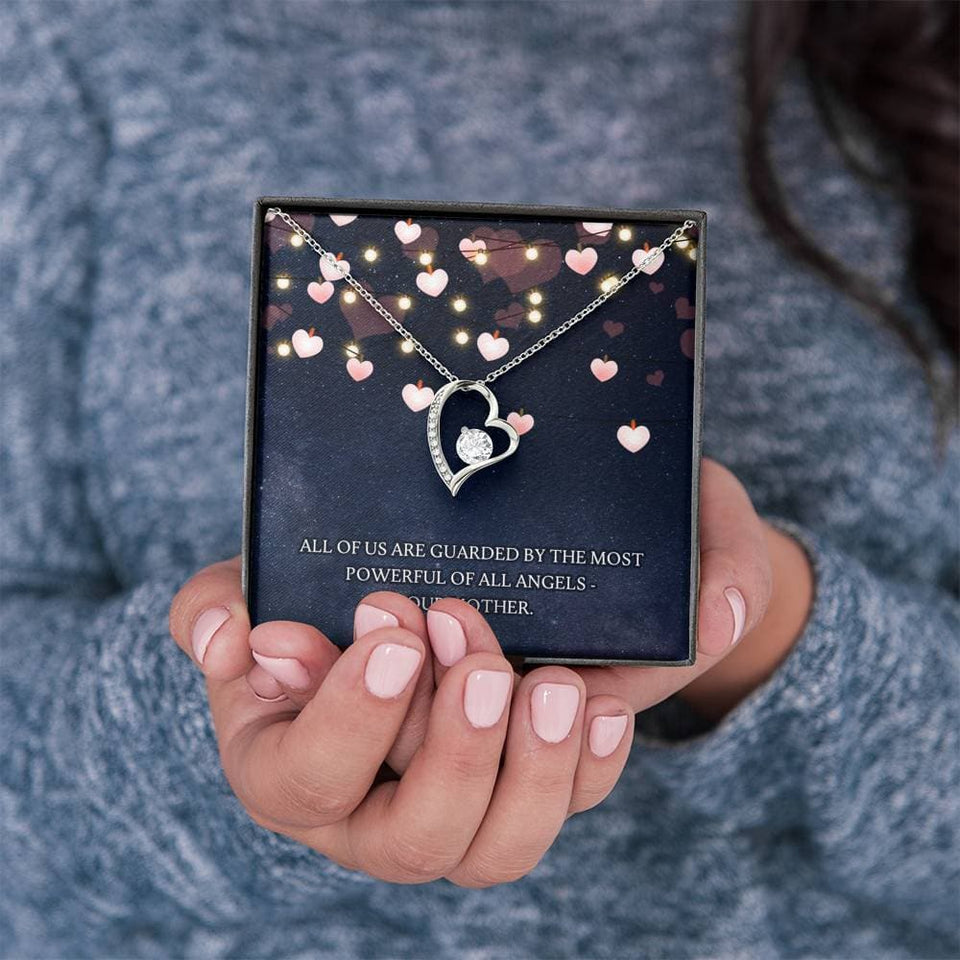 Guarded by our Mother Forever Love Necklace