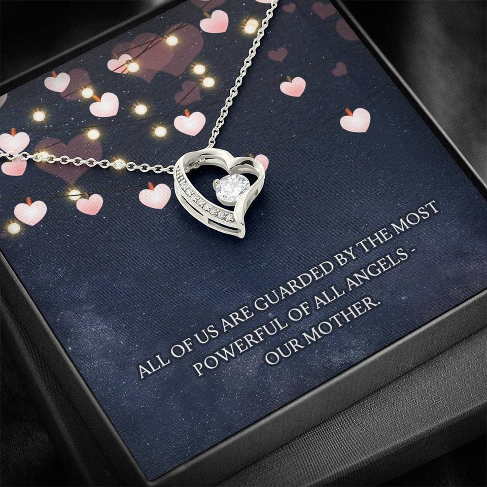 Guarded by our Mother Forever Love Necklace