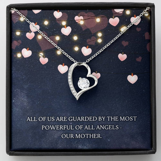 Guarded by our Mother Forever Love Necklace