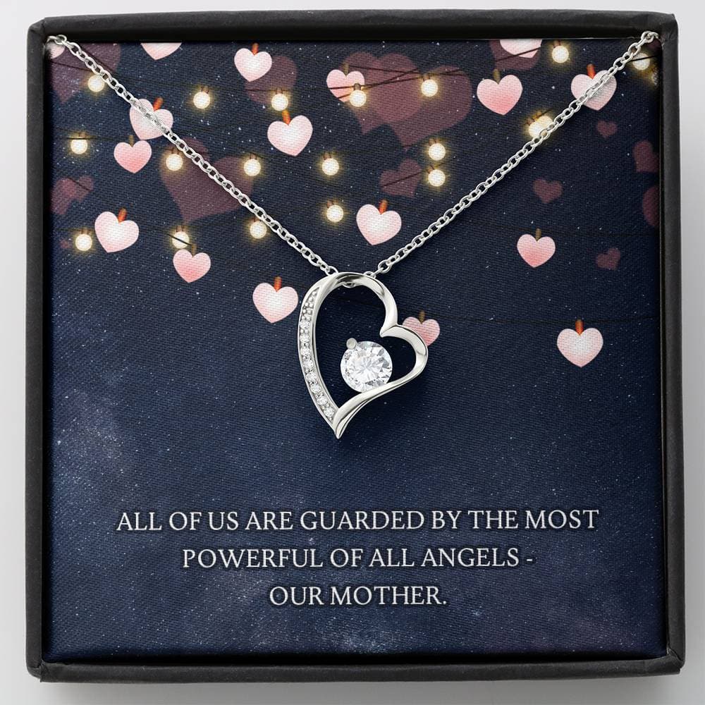 Guarded by our Mother Forever Love Necklace