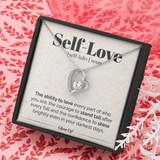 Namashops - Forever Love Necklace - Self Love - Stand Tall - Forever Love Necklace, Gift For Wife, For Mom, Gift For Christmas, Birthday