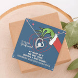 To My Sexy Girlfriend - Throbbing With Love Your Grinch - Forever Love Necklace