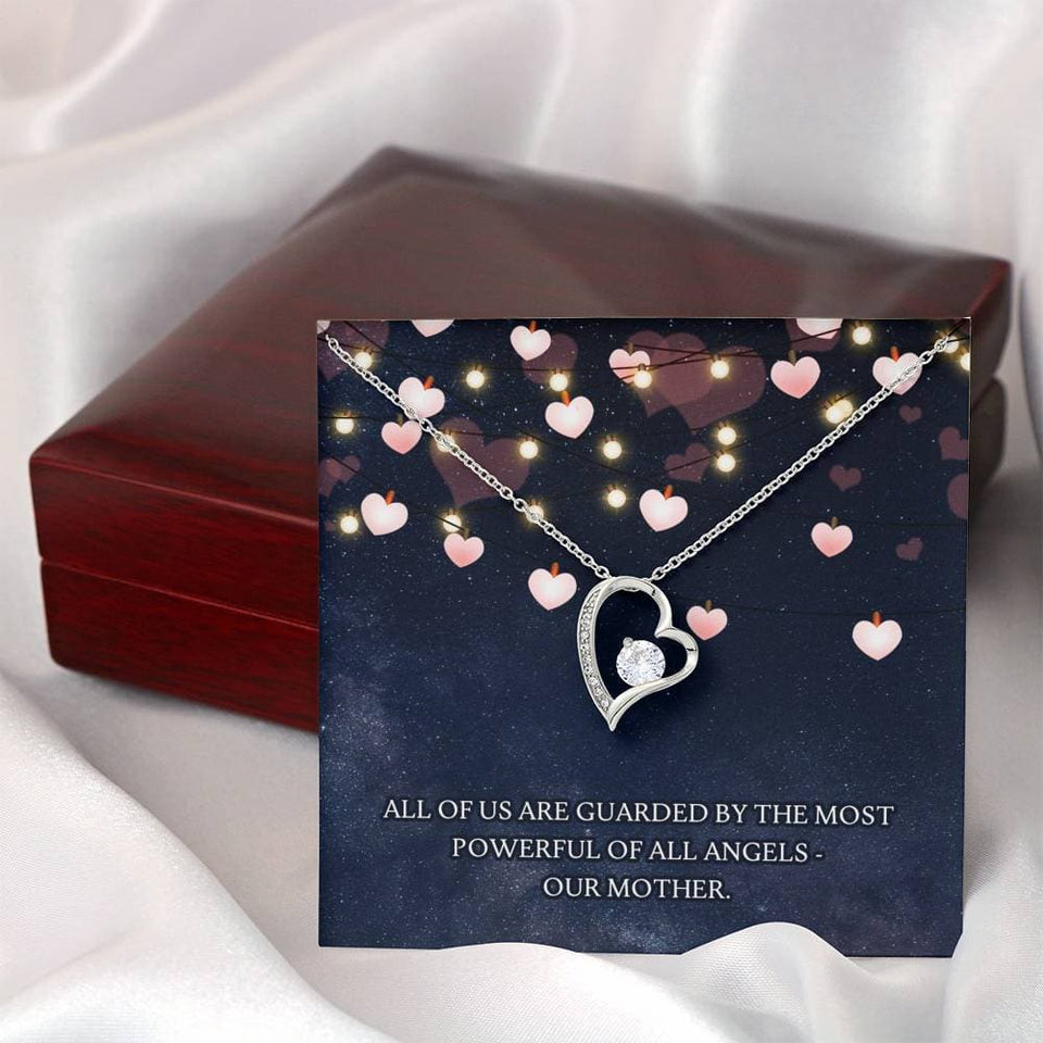Guarded by our Mother Forever Love Necklace
