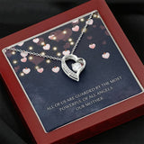 Guarded by our Mother Forever Love Necklace