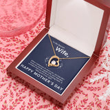 To My Dearest Wife Necklace Gift - Great Wife, Amazing Mom Happy Mother's Day - Forever Love Necklace LX104I