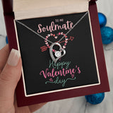 To My Soulmate A Forever Love Necklace For Valentine's Day