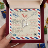 To My Wife - I'm Proud To Be Yours, Forever Love Necklace Gift