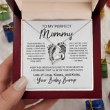 Gift For Mommy-To-Be, Pregnancy Gift for Wife, Forever Love Necklace, Mother's Day Gift for New Mom