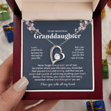 Granddaughter Brave & Strong, Forever Love Necklace, Perfect Gift For Granddaughter