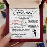 To My Soulmate, Everything You Are, Forever Love Necklace, Romantic Gift For Your Soulmate