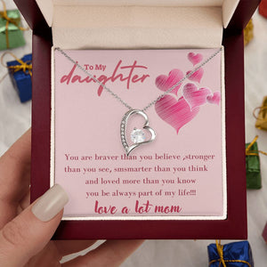 A Forever Love Necklace Gift From Mom To Daughter