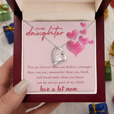 A Forever Love Necklace Gift From Mom To Daughter