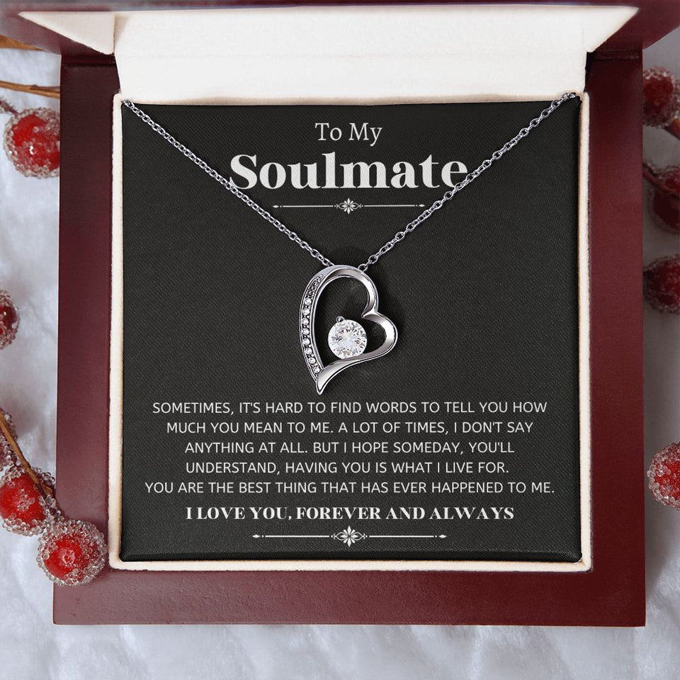 Soulmate Best Thing- Forever Love Necklace