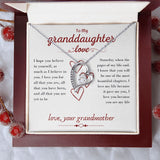 A Beautiful Forever Love Necklace Gift From Grandmother To Granddaughter
