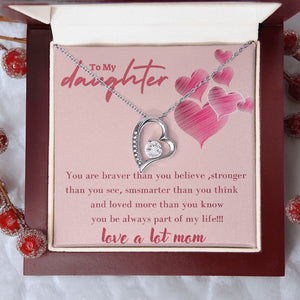 A Forever Love Necklace Gift From Mom To Daughter