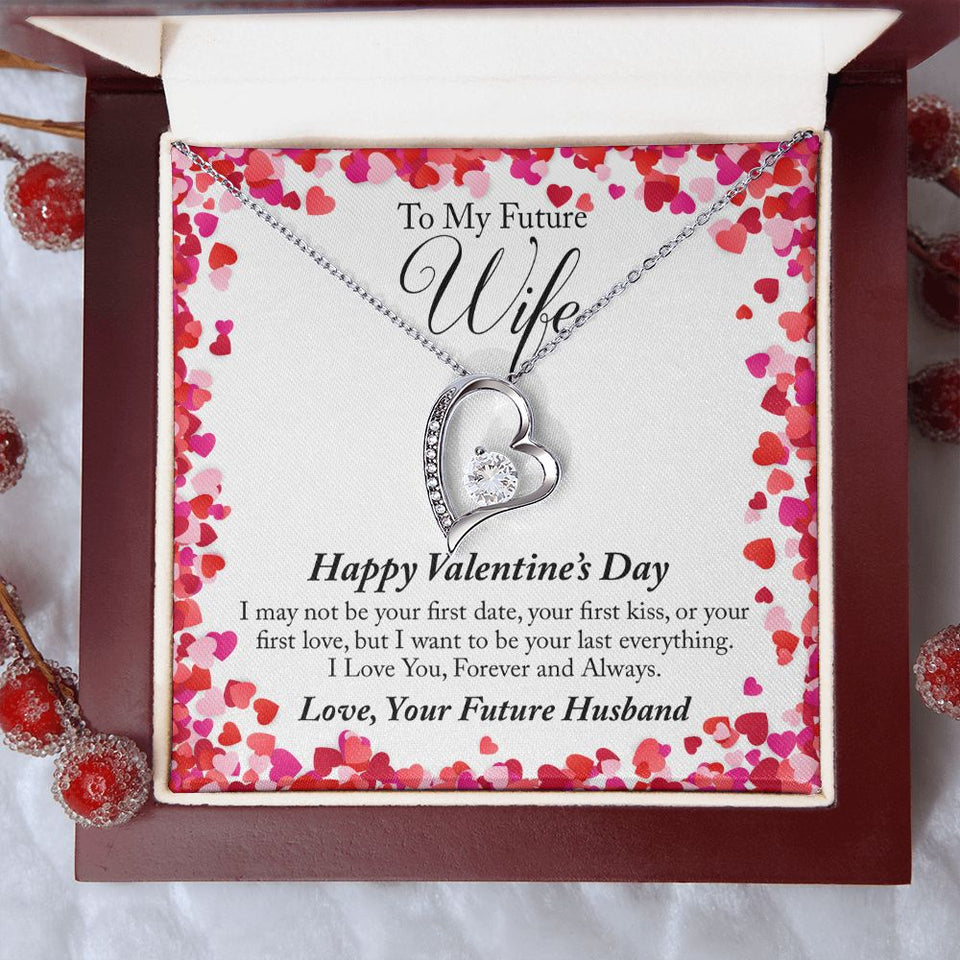 To My Future Wife Valentine's Day Forever Love Necklace