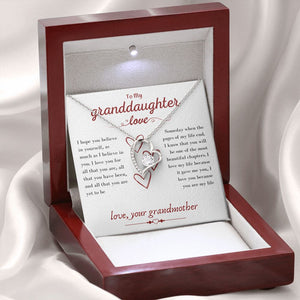 A Beautiful Forever Love Necklace Gift From Grandmother To Granddaughter