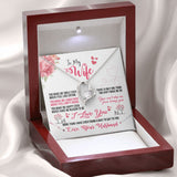 To My Wife | You Can't Stop Me From Loving You | Forever Love Necklace