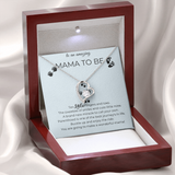 Mama to be'- Forever Love Necklace- Baby Shower