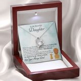 Beautiful Daughter | Proud To Be Your Father | Forever Love Necklace | Gift For Daughter From Dad