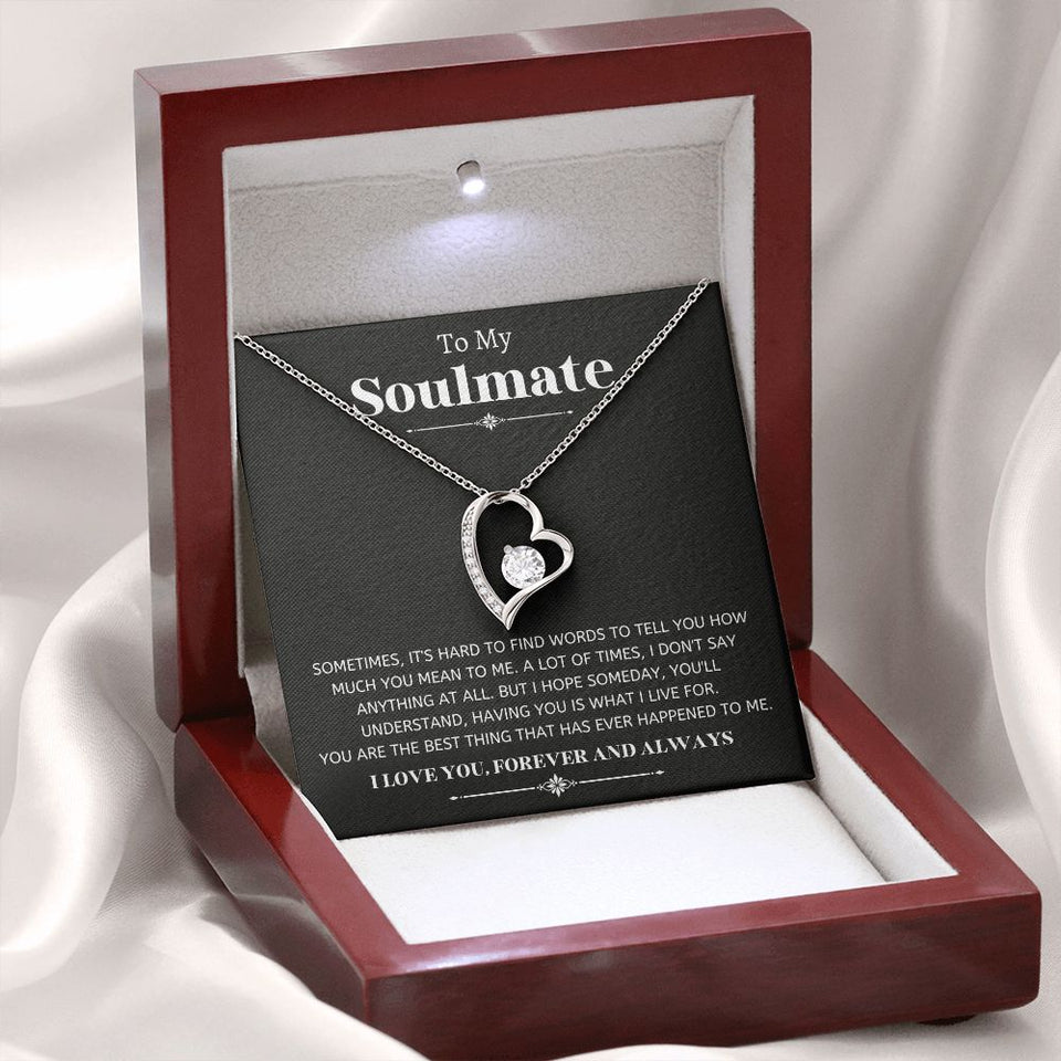 Soulmate Best Thing- Forever Love Necklace