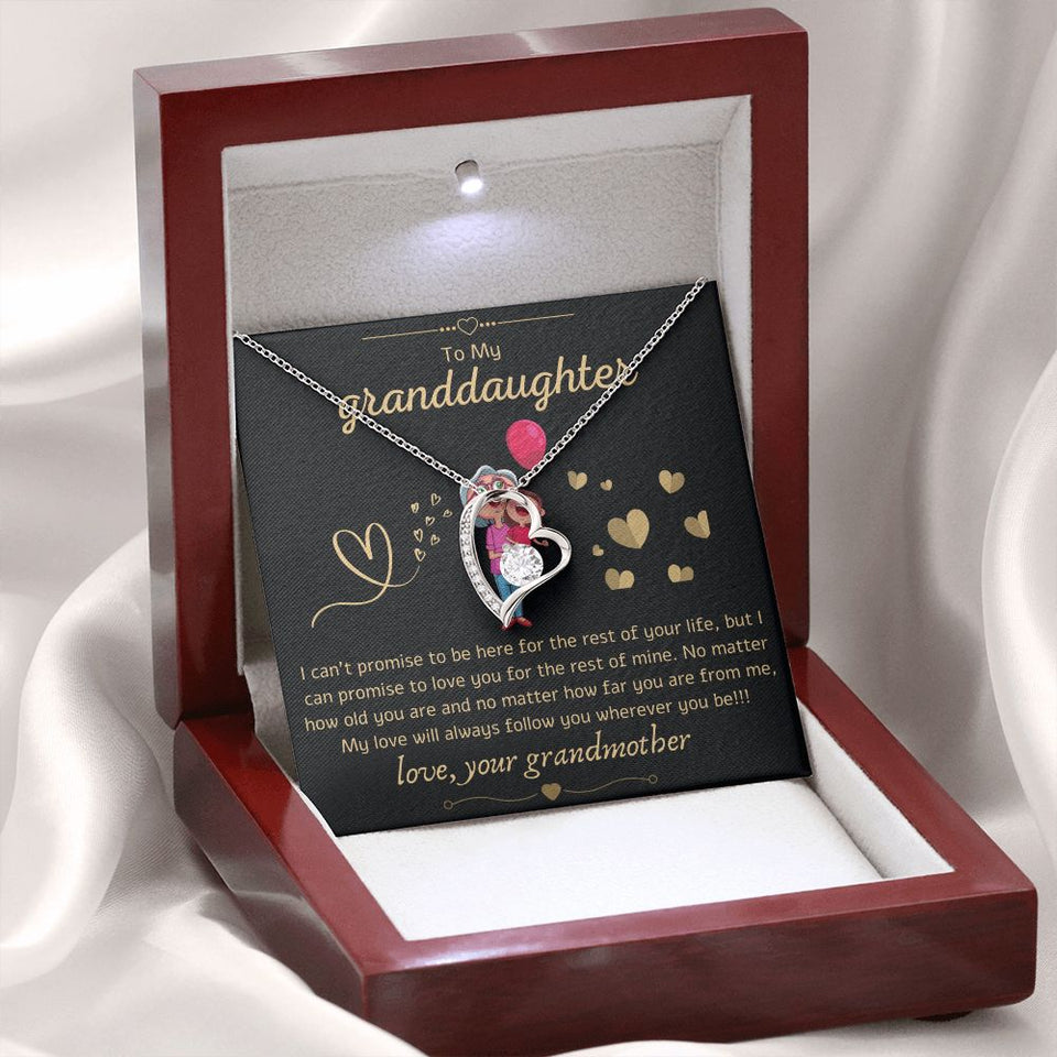 A Beautiful Forever Love Necklace From Grandmother To Granddaughter