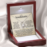 To My Soulmate | The Day I Met You | Forever Love Necklace | Romantic Gift