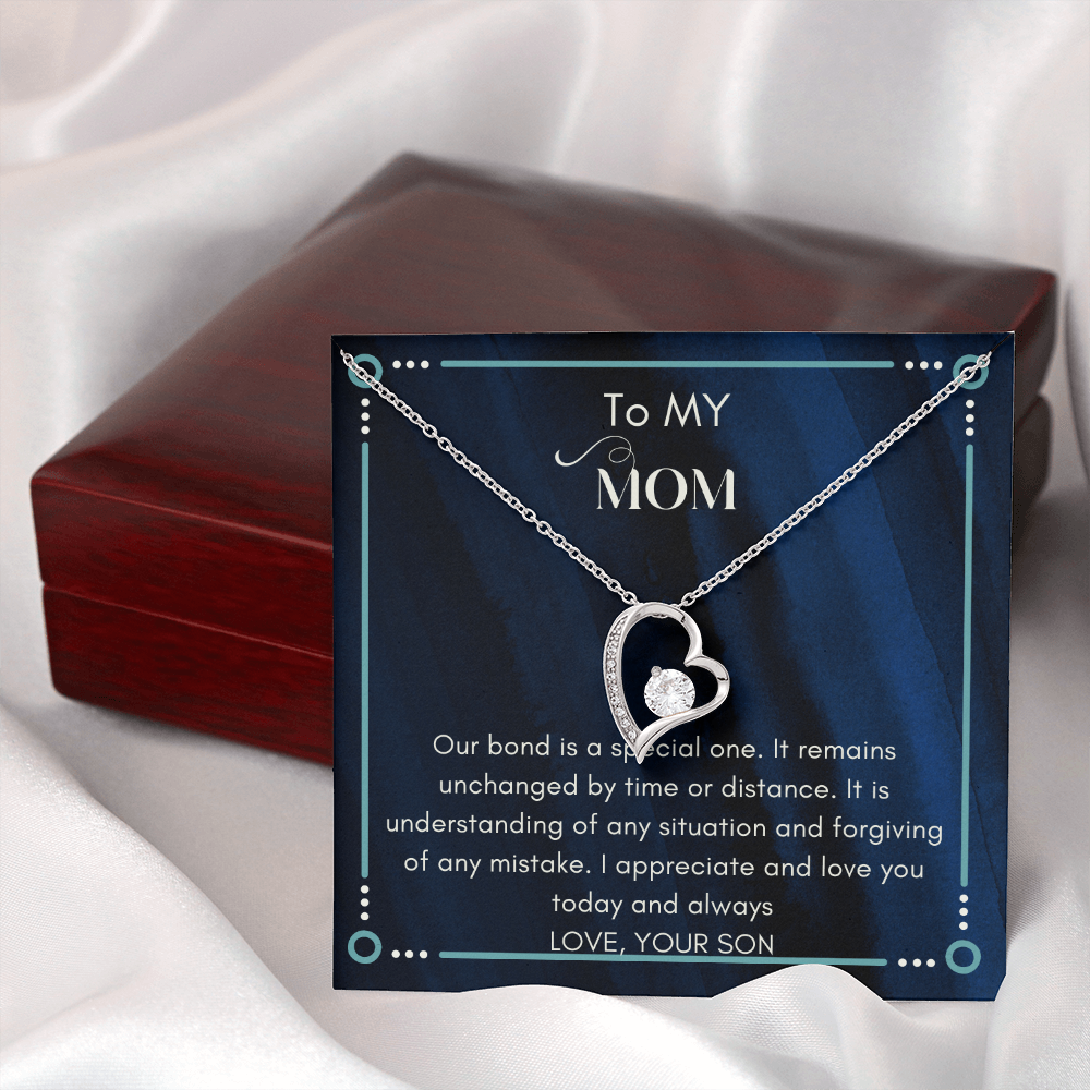 To Mom Forever Love Necklace-From Son
