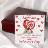 A  Forever Love Necklace To Happy Valentine's Day For Your Soulmate