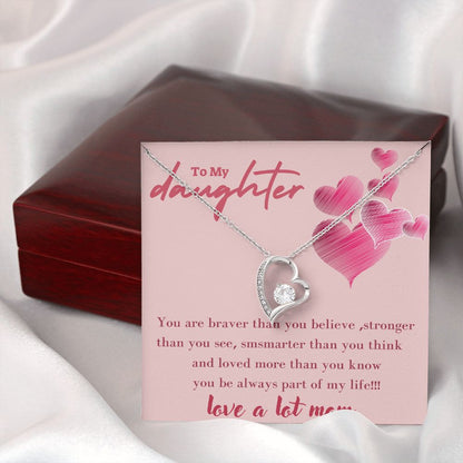 A Forever Love Necklace Gift From Mom To Daughter
