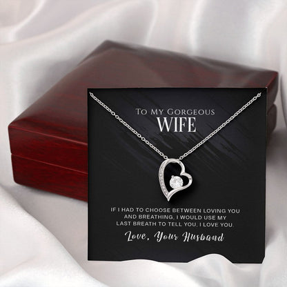 Wife Last Breath Forever Love Necklace