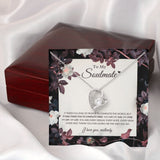 To My Soulmate - I Love You Endlessly, Forever Love Necklace