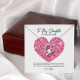 To My Daughter from Dad Valentine's Day Forever Love Necklace