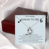 Mama to be'- Forever Love Necklace- Baby Shower