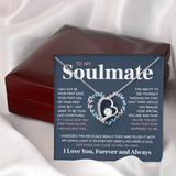 To My Soulmate | Feel My Love | Forever Love Necklace