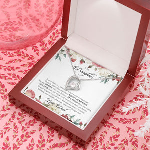To My Daughter From Dad | When We're Not Together | Forever Love Necklace